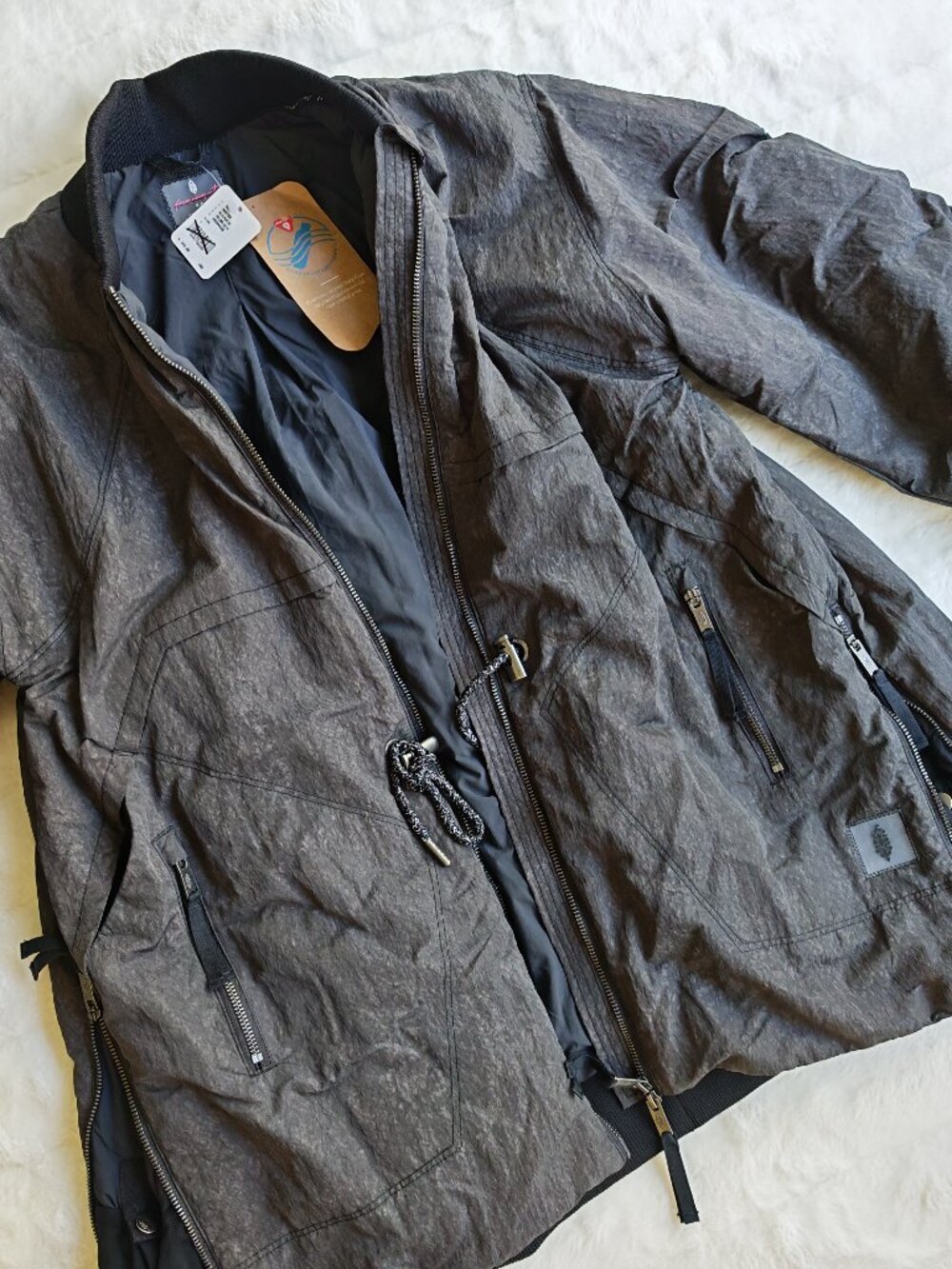 Free People Movement Trek Puffer Jacket Utility Black NWT $368 Retail - Picture 6 of 15